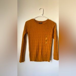 Mustard  yellow sweater